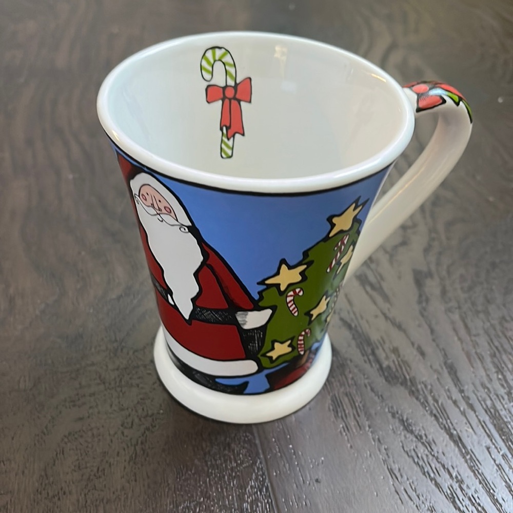 CHRISTMAS CERAMIC MUG" URSULA'S CHRISTMAS "By URSULA DODGE
